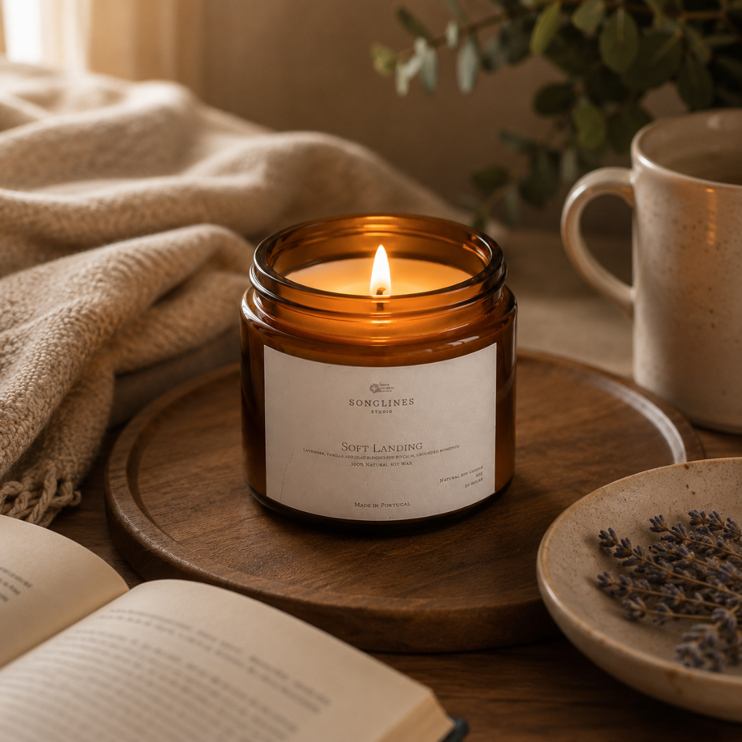 Glass Ritual Candle